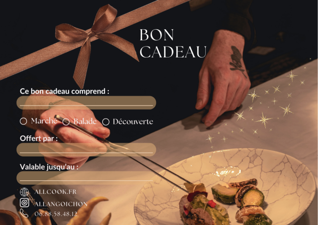 Bon Cadeau Menu du March