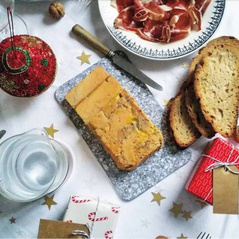 Le Foie Gras Mi Cuit Marbr Fve de Tonka et Poivre de Sichuan 400 gr